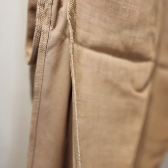 Potery barn Tan 100% Cotton Runner Table cloth 20" x 108 - Picture 7 of 11